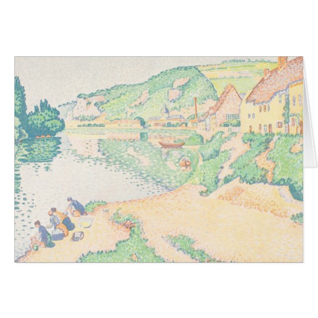 Paul Signac - Los Andelys (Anverso (Horizontal))