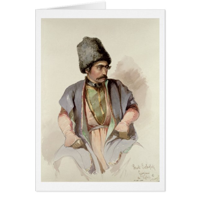 Paul - un georgiano de Tiflis, 1852 (Frente)