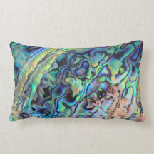 Paula abalone shell almohada