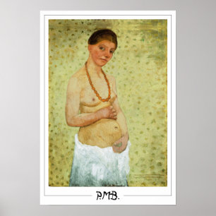 Paula Modersohn-Becker Zedign Poster de Arte #1