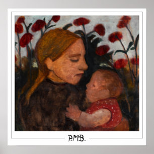 Paula Modersohn-Becker Zedign Poster de Arte #11