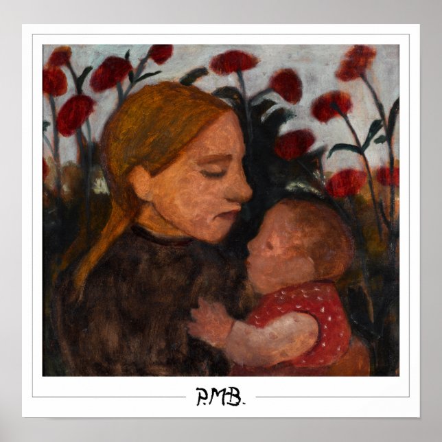 Paula Modersohn-Becker Zedign Poster de Arte #11 (Frente)