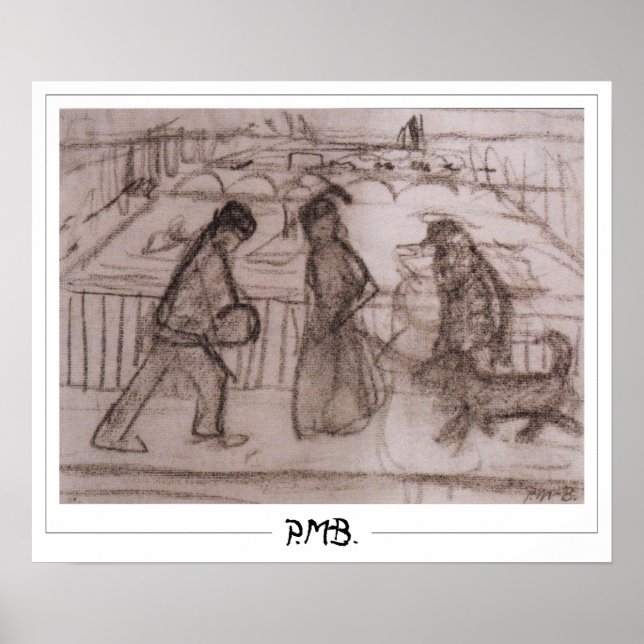 Paula Modersohn-Becker Zedign Poster de Arte #115 (Frente)