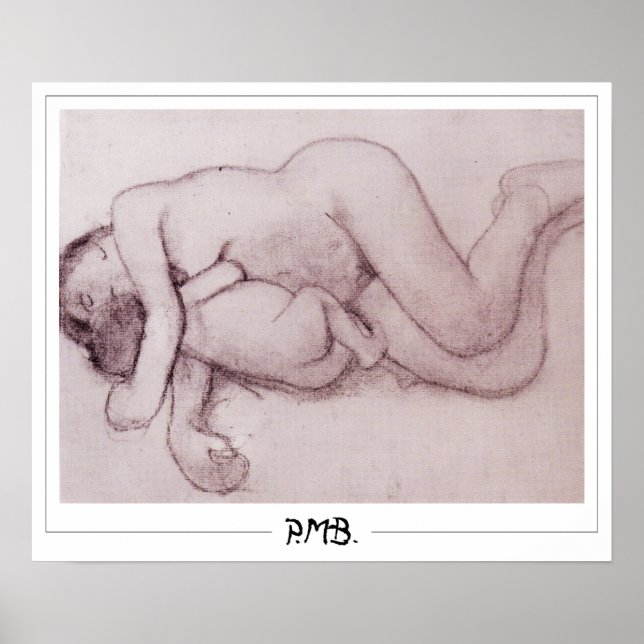 Paula Modersohn-Becker Zedign Poster de Arte #121 (Frente)