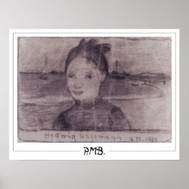 Paula Modersohn-Becker Zedign Poster de Arte #137