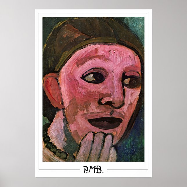 Paula Modersohn-Becker Zedign Poster de Arte #160 (Frente)