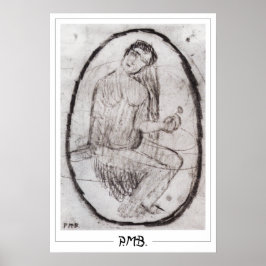 Paula Modersohn-Becker Zedign Poster de Arte #187