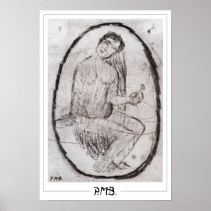 Paula Modersohn-Becker Zedign Poster de Arte #187