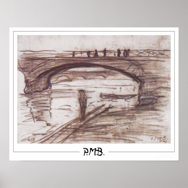 Paula Modersohn-Becker Zedign Poster de Arte #37 (Frente)