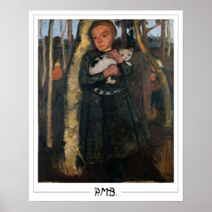 Paula Modersohn-Becker Zedign Poster de Arte #4