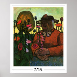 Paula Modersohn-Becker Zedign Poster de Arte #44