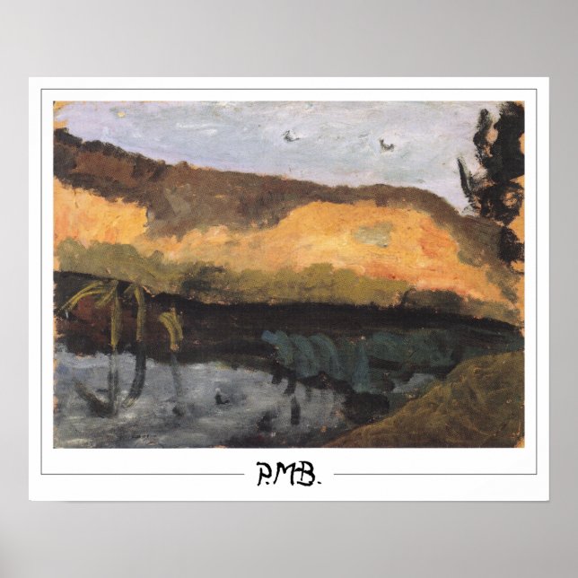 Paula Modersohn-Becker Zedign Poster de Arte #53 (Frente)