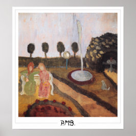 Paula Modersohn-Becker Zedign Poster de Arte #68