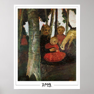 Paula Modersohn-Becker Zedign Poster de Arte #75