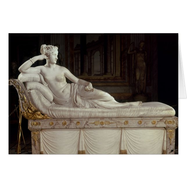 Pauline Bonaparte as Venus Triumphant, c.1805-08 (Anverso (Horizontal))