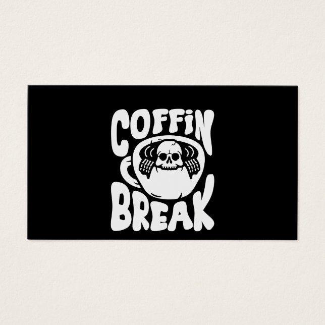 Pausa de café Art Coffin (Frente)