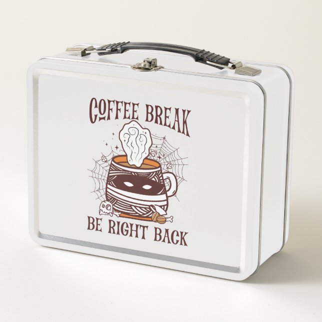 Pausa de café - Tema de Halloween (Anverso)