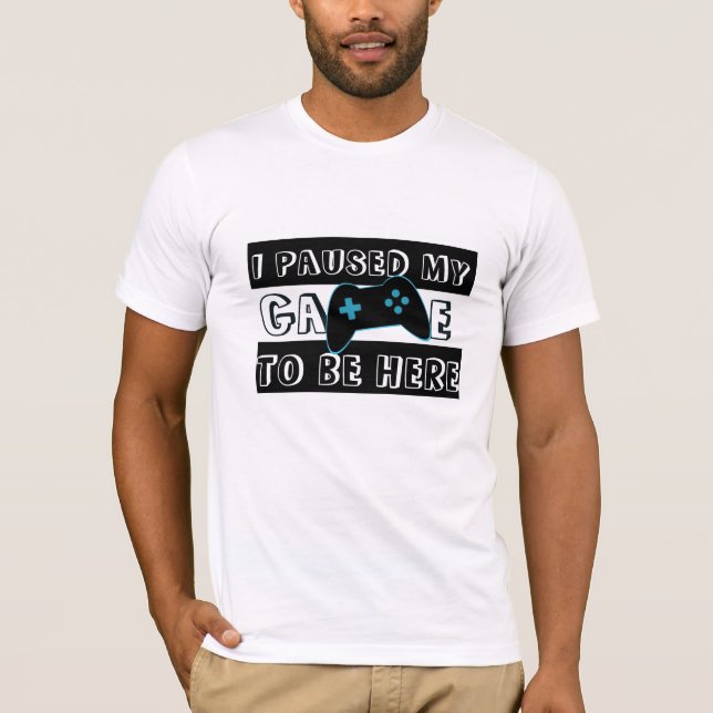 Pausa Mi Juego Para Estar Aquí Camisa - Jugador Hu (Anverso)