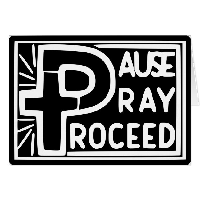 PAUSA PRAY PROCEDE (Anverso (Horizontal))