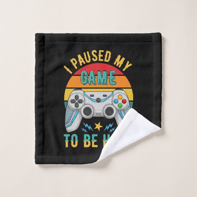 pausé mi juego (Toallita)