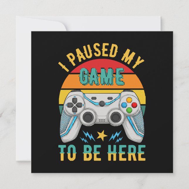 pausé mi juego (Anverso)