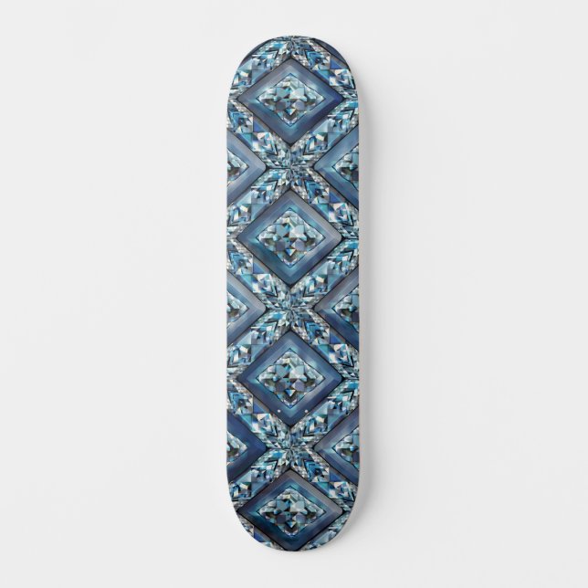 Pave Diamond Skateboard (Anverso)