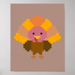 Pavo - Arte de Pixel