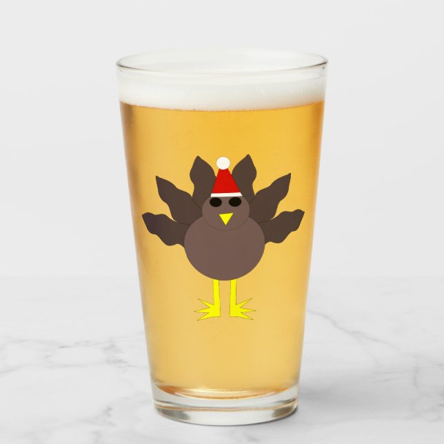 Pavo de Navidad Adorable (Anverso (lleno))