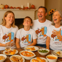 Pavo Divertido Camiseta Día de Acción de Gracias S