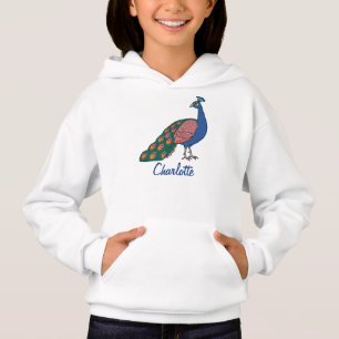Pavo real humilde vívido personalizable