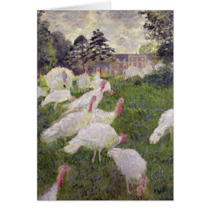 Pavos de Claude Monet el en Chateau de