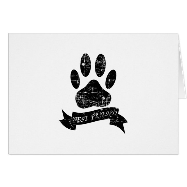Paw De Perro Con Lazo (Anverso (Horizontal))