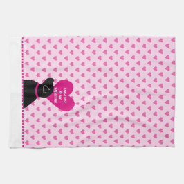 Paw-Lease Sé Mi Toalla De Cocina De Perro Negro De