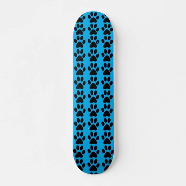 PAW PRINT BLUE SKATEBOARD (Anverso )