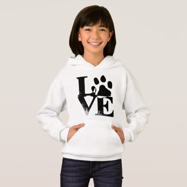 Paw Print Hoodie (Anverso completo)