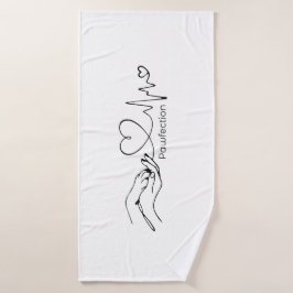 Pawfection One-Line Art – Minimalist Dog Lover