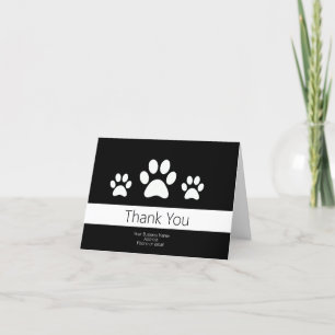 Pawprint - Dog Business Gracias Notas