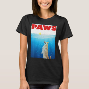 Paws Corgi Y Tennis Top Dog Corgi Parodia