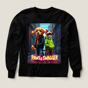 Paws & Swagger™ Elegante ropa Mascota - Camisetas 