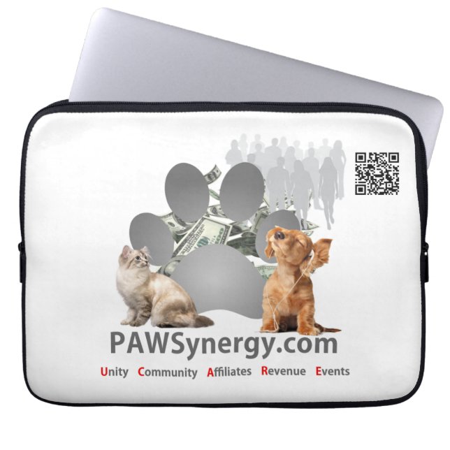 PAWSynergy - Funda para portátiles de 13" (Frente)