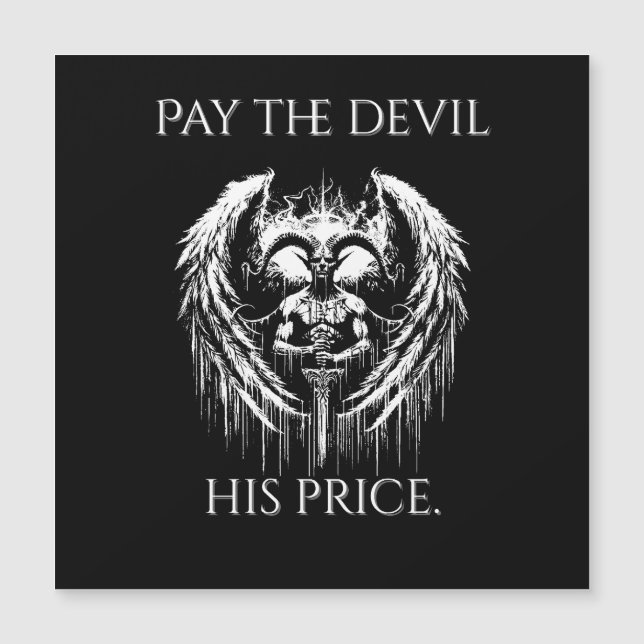 Pay the Devil His Price (Anverso)