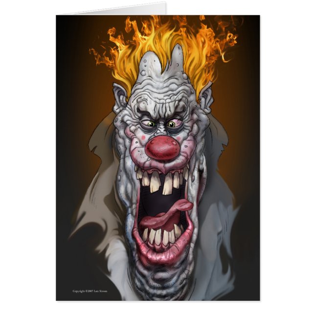 payaso ardiente (Frente)