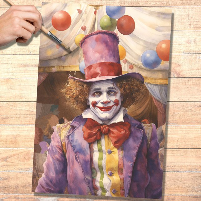Payaso Circus 5 Papel de desunión (Subido por el creador)