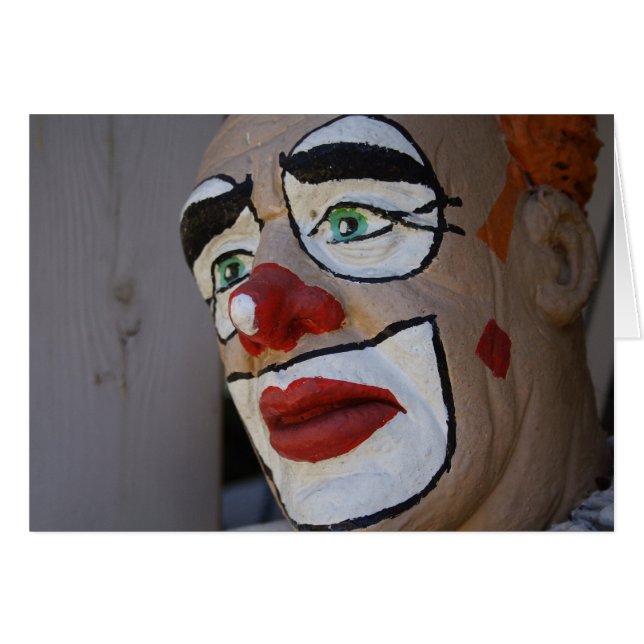 Payaso con aspecto triste (Anverso (Horizontal))