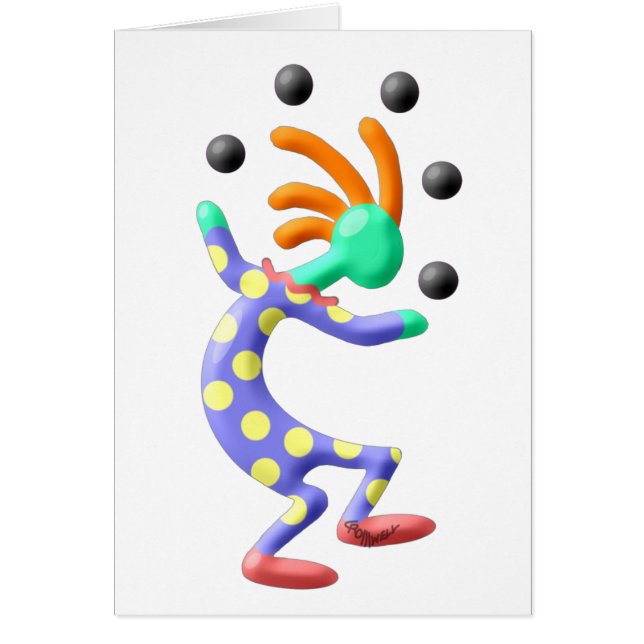 Payaso de Kokopelli (Frente)