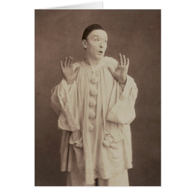 Payaso de Pierrot Vintage (Frente)