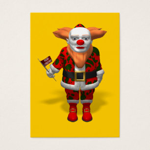 Payaso de Santa Claus