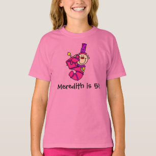 Payaso de Velas Azules personalizado camiseta de q