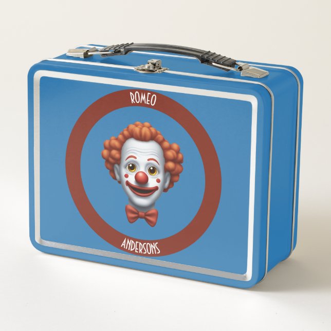 Payaso Emoji Caja de almuerzo (Anverso)