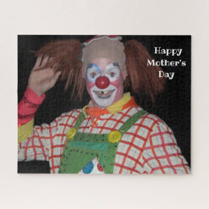 PAYASO FELIZ DÍA DE LA MADRE ROMPECABEZAS